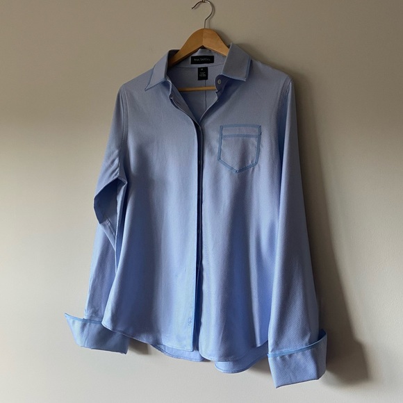 NWOT Pink Tartan Stretch Poplin Trompe L’Oeil - Picture 7 of 16